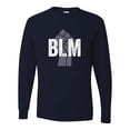 thumbnail image 1 of Adult Fist BLM Black Lives Matter Long Sleeve T-Shirt, 1 of 1