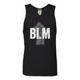 thumbnail image 1 of Adult Fist BLM Black Lives Matter Sleeveless Tank Top Cotton T-Shirt, 1 of 1