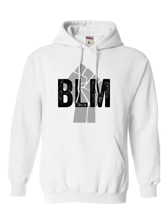 Adult Fist BLM Black Lives Matter Sweatshirt Hoodie