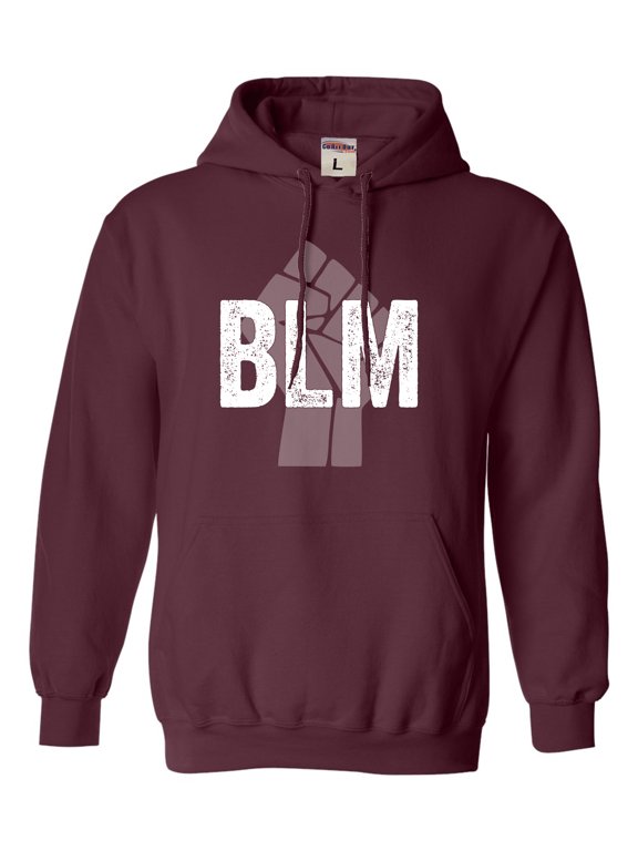 Adult Fist BLM Black Lives Matter Sweatshirt Hoodie