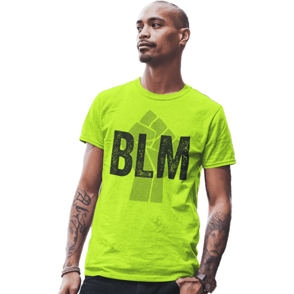 Adult Fist BLM Black Lives Matter T-Shirt
