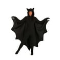 thumbnail image 1 of Adult Fleece Bat Costume, 1 of 9
