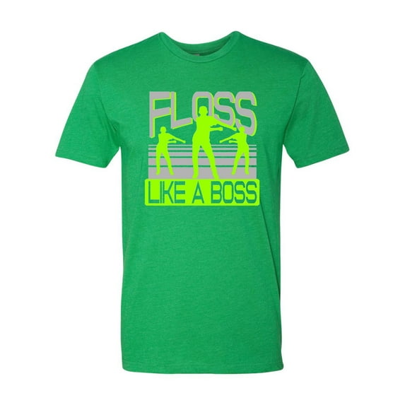 Adult Floss Like A Boss Deluxe T-Shirt