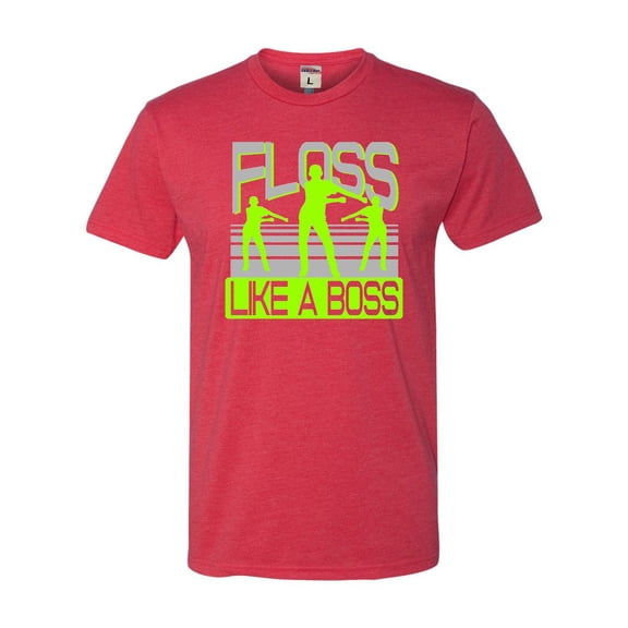 Adult Floss Like A Boss Deluxe T-Shirt