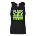 thumbnail image 1 of Adult Floss Like A Boss Sleeveless Tank Top Cotton T-Shirt, 1 of 1