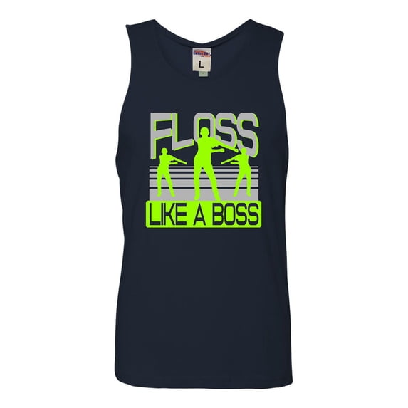 Adult Floss Like A Boss Sleeveless Tank Top Cotton T-Shirt