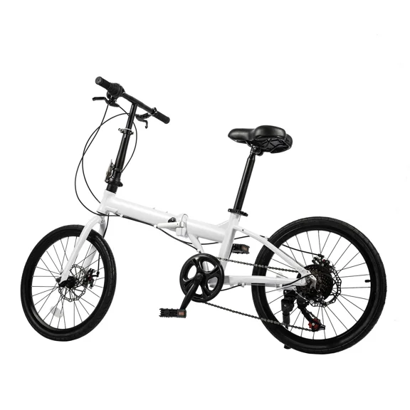Adult Folding Bikes 20 Inch Folding Mountain Bike 7 Milti Speed Men Bikes MTB