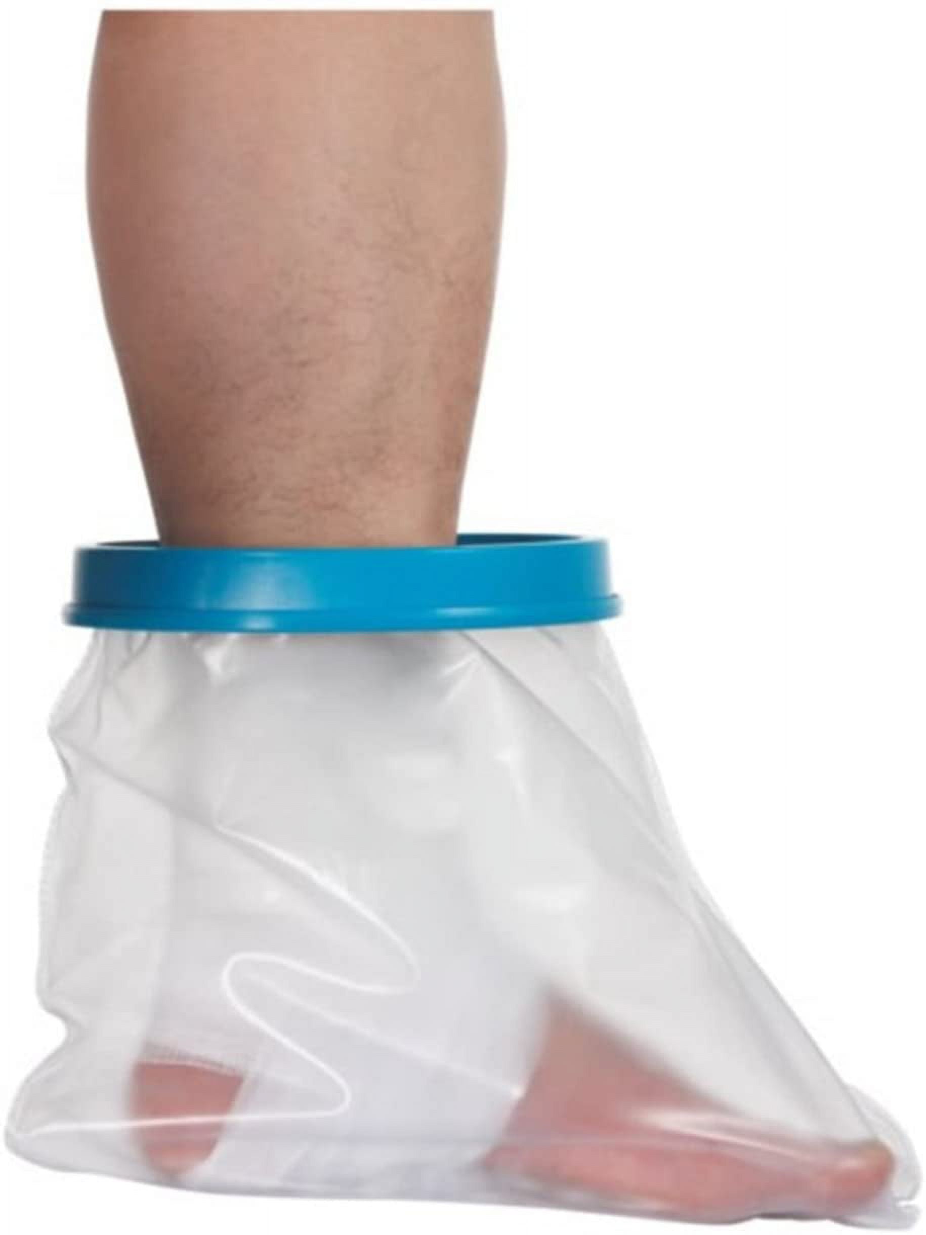 Adult Foot Cast Covers for Shower, Waterproof Shower Bandage and Cast