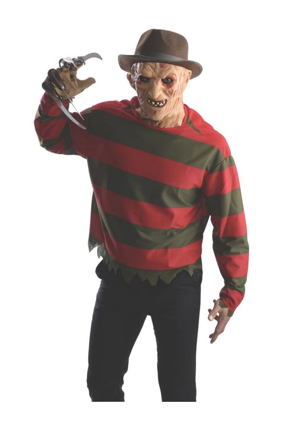 A Nightmare on Elm Street Freddy Krueger Classic Costume for Adults by Rubies, Men's One Size