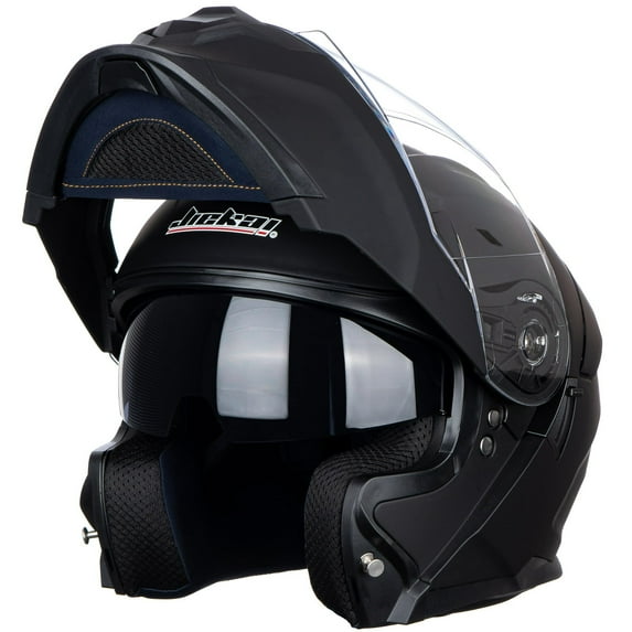Adult Full Face Motorcycle Helmet with Double Visor Flip Street Helmet