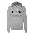 thumbnail image 1 of Adult Funcle Funny Uncle Deluxe Super Soft Sweatshirt Hoodie, 1 of 1