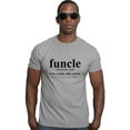 thumbnail image 1 of Adult Funcle Funny Uncle Deluxe T-Shirt, 1 of 1