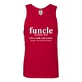 thumbnail image 1 of Adult Funcle Funny Uncle Sleeveless Tank Top Cotton T-Shirt, 1 of 1