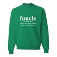 thumbnail image 1 of Adult Funcle Funny Uncle Sweatshirt Crewneck, 1 of 1