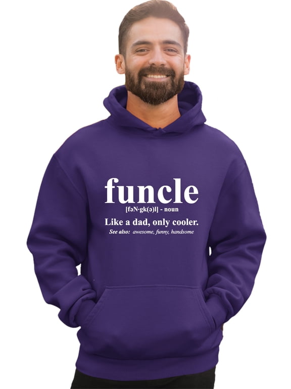 Adult Funcle Funny Uncle Sweatshirt Hoodie