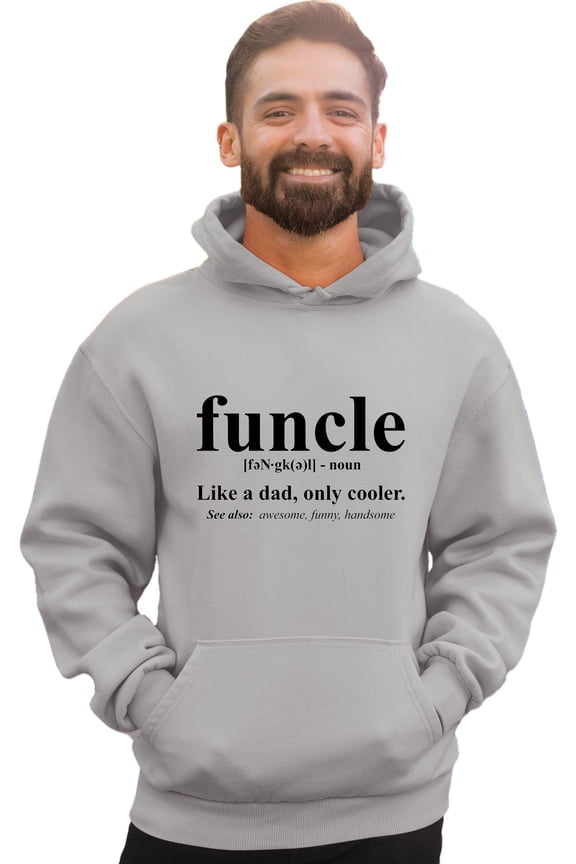 Adult Funcle Funny Uncle Sweatshirt Hoodie