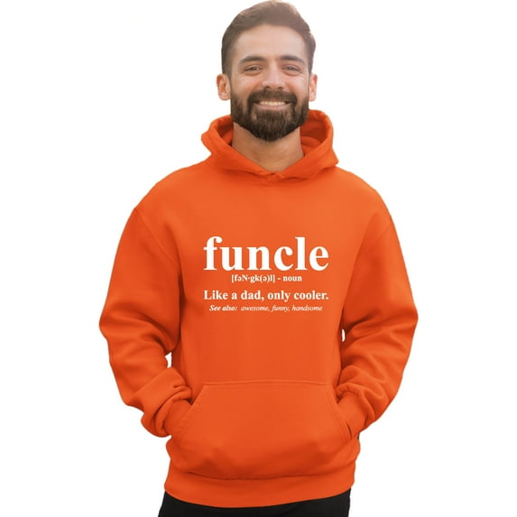 Adult Funcle Funny Uncle Sweatshirt Hoodie