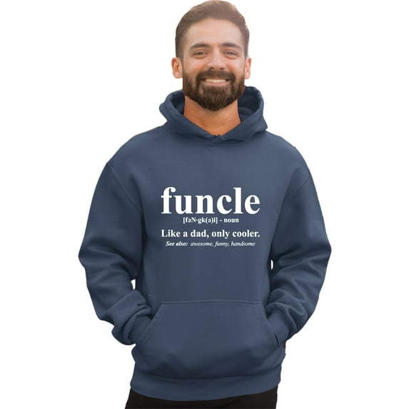 Adult Funcle Funny Uncle Sweatshirt Hoodie