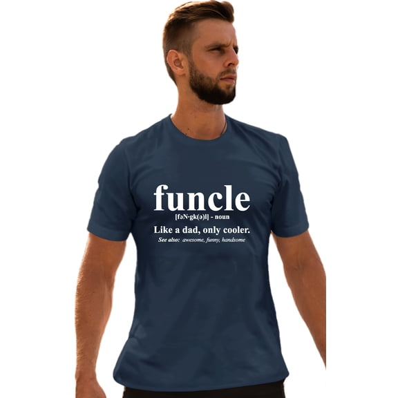 Adult Funcle Funny Uncle T-Shirt