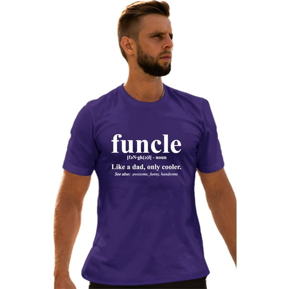 Adult Funcle Funny Uncle T-Shirt
