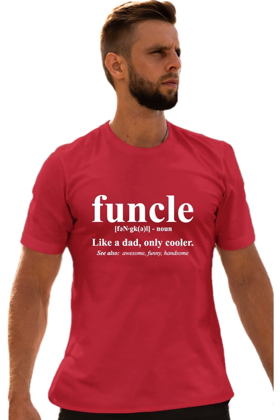 Adult Funcle Funny Uncle T-Shirt