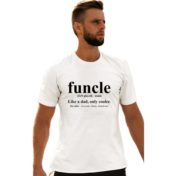 Adult Funcle Funny Uncle T-Shirt