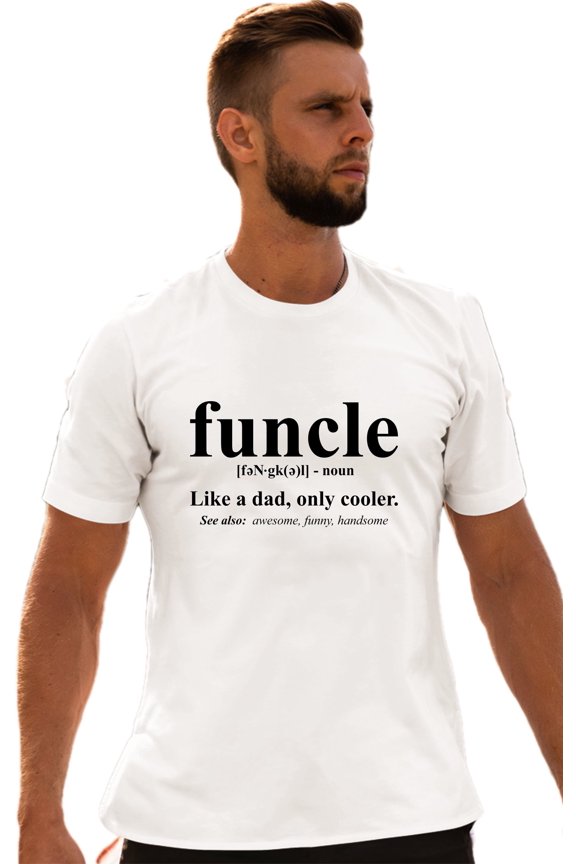 Adult Funcle Funny Uncle T-Shirt