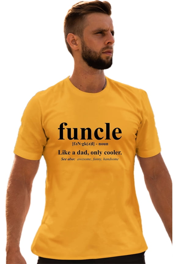 Adult Funcle Funny Uncle T-Shirt