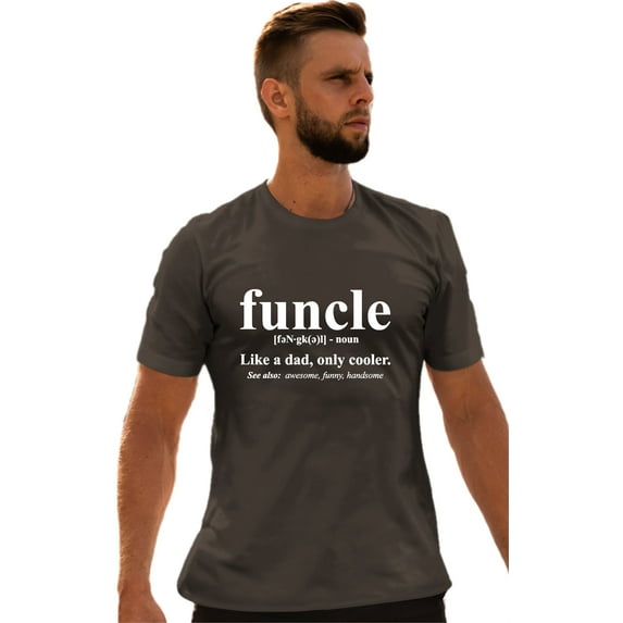 Adult Funcle Funny Uncle T-Shirt