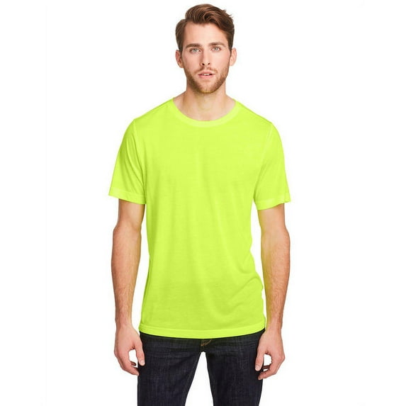 Adult Fusion ChromaSoft Performance T-Shirt SAFETY YELLOW M