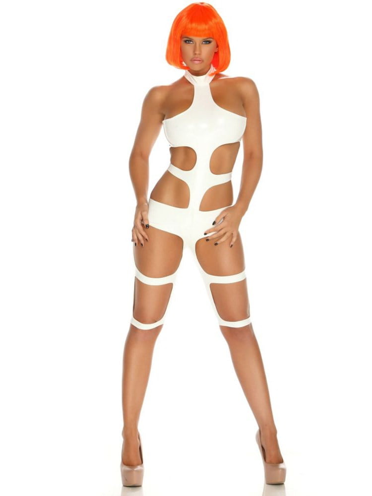 sexy star wars clothes Sexy Forplay Galactic Princess White Bodysuit Leia Star Wars Costume 5 –  Kali Kouture Boutique