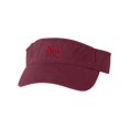 thumbnail image 1 of Adult G.O.A.T. Jordan #23 Goat Greatest Of All Time Embroidered Visor Dad Hat, 1 of 1