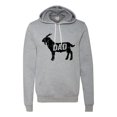 thumbnail image 1 of Adult GOAT Dad Greatest Of All Time Funny Father's Day Deluxe Super Soft Sweatshirt Hoodie, 1 of 1