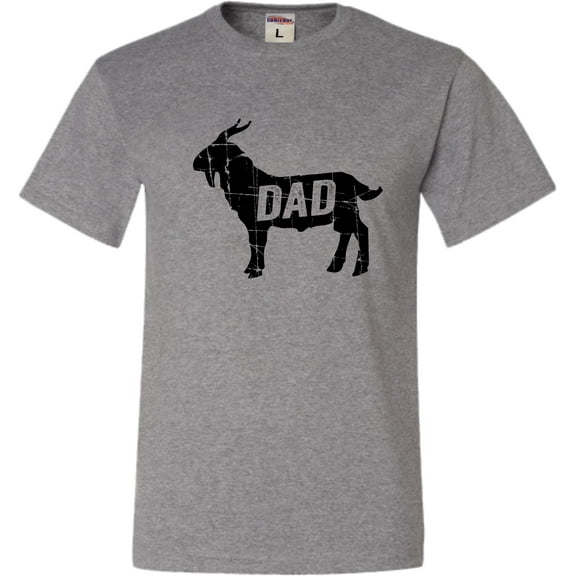 Adult GOAT Dad Greatest Of All Time Funny Father's Day T-Shirt