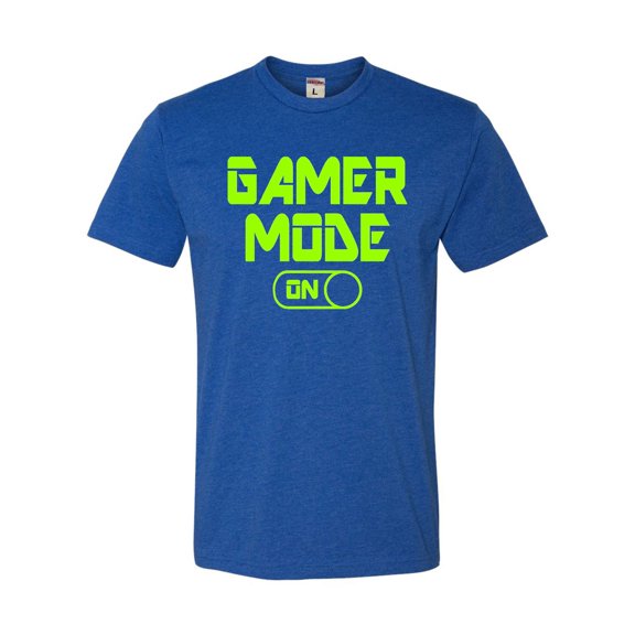 Adult Gamer Mode On Funny Gaming Deluxe T-Shirt
