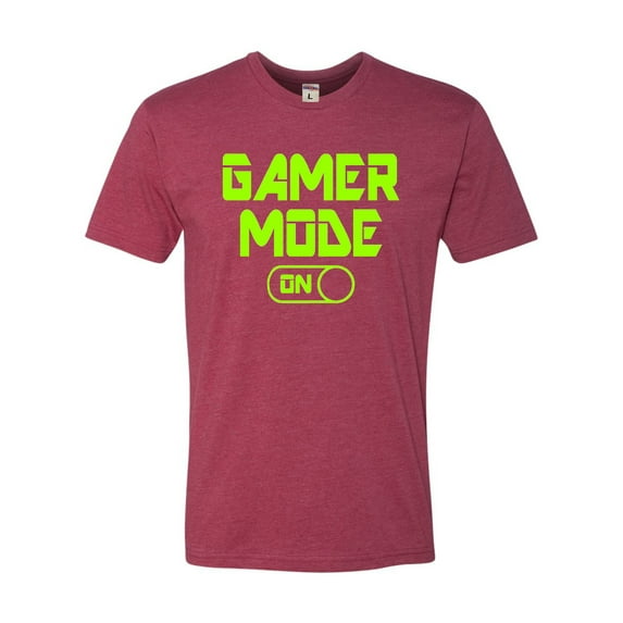Adult Gamer Mode On Funny Gaming Deluxe T-Shirt