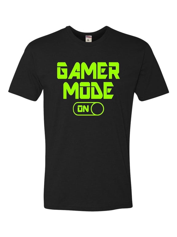 Adult Gamer Mode On Funny Gaming Deluxe T-Shirt