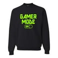 thumbnail image 1 of Adult Gamer Mode On Funny Gaming Sweatshirt Crewneck, 1 of 1