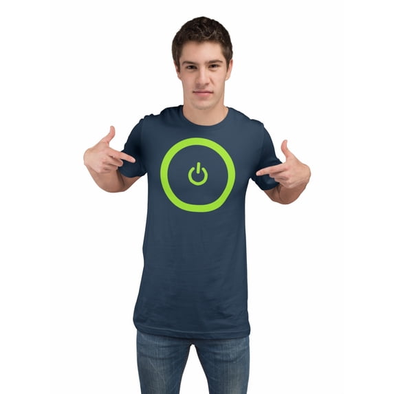Adult Gaming Power Button Gamer Pride T-Shirt