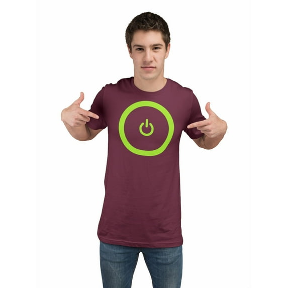 Adult Gaming Power Button Gamer Pride T-Shirt