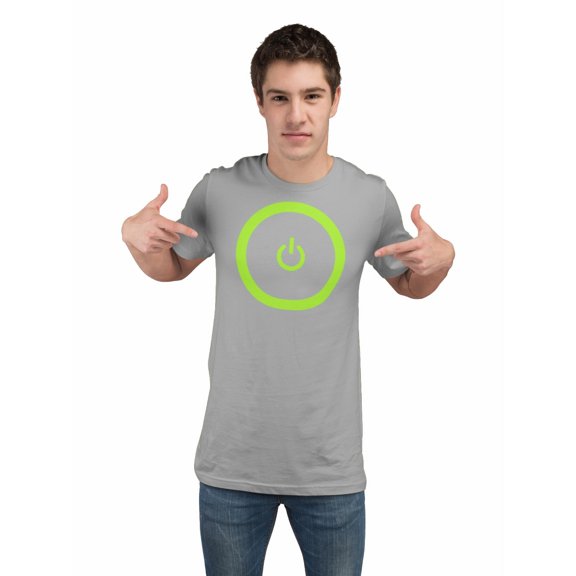 Adult Gaming Power Button Gamer Pride T-Shirt