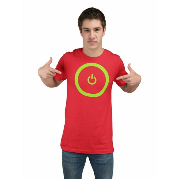 Adult Gaming Power Button Gamer Pride T-Shirt