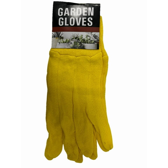 Adult Garden Gloves, Durable Design for Planting, Weeding, Pruning, All Gardening Tasks, Provides Protection, Dexterity, Style, Essential for Gardeners, Comfortable, Versatile, Yellow