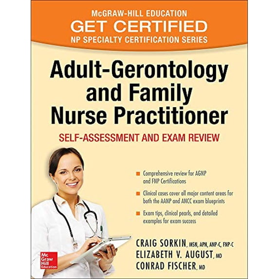 Pre-Owned Adult-Gerontology and Family Nurse Practitioner: Self-Assessment and Exam Review (NURSING) Paperback
