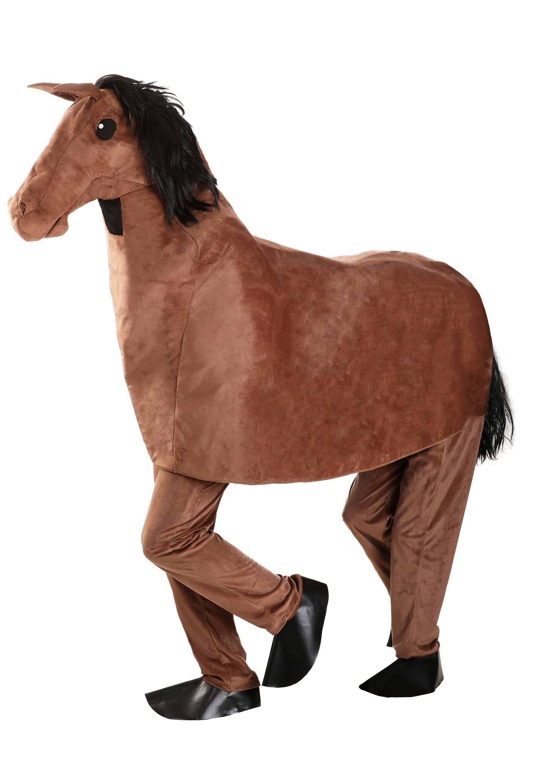 Adult Giddy Up Two Person Horse Costume - Walmart.com