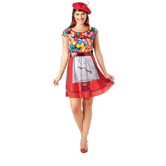 Adult Glamour Gumball Machine Costume