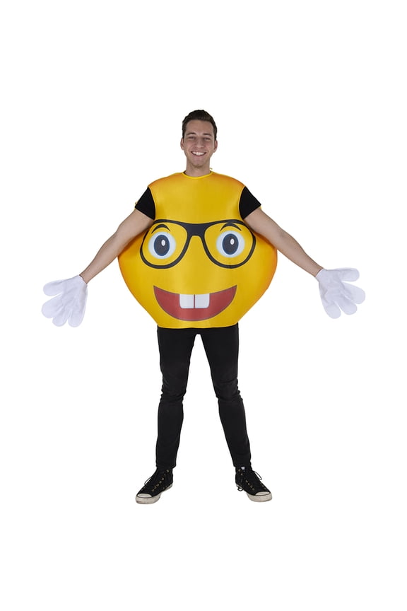 Adult Glasses Smiley Adults Costume - By Dress Up America