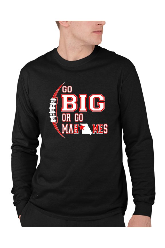 Adult Go Big Or Go Home City Of Kansas City Pride Long Sleeve T-Shirt