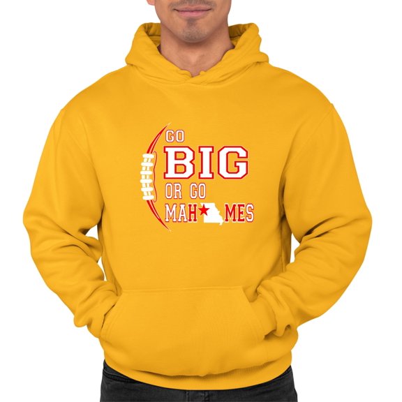 Adult Go Big Or Go Home City Of Kansas City Pride Sweatshirt Hoodie