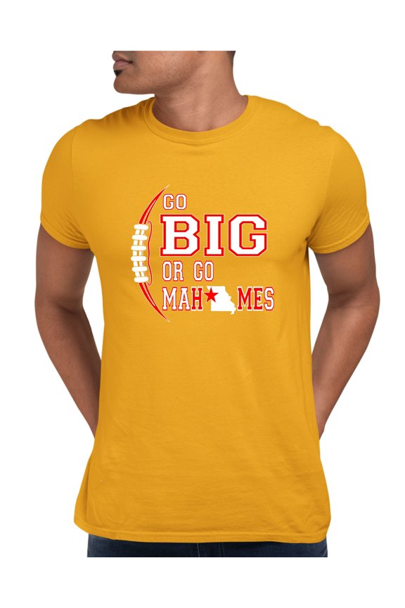 Adult Go Big Or Go Home City Of Kansas City Pride T-Shirt